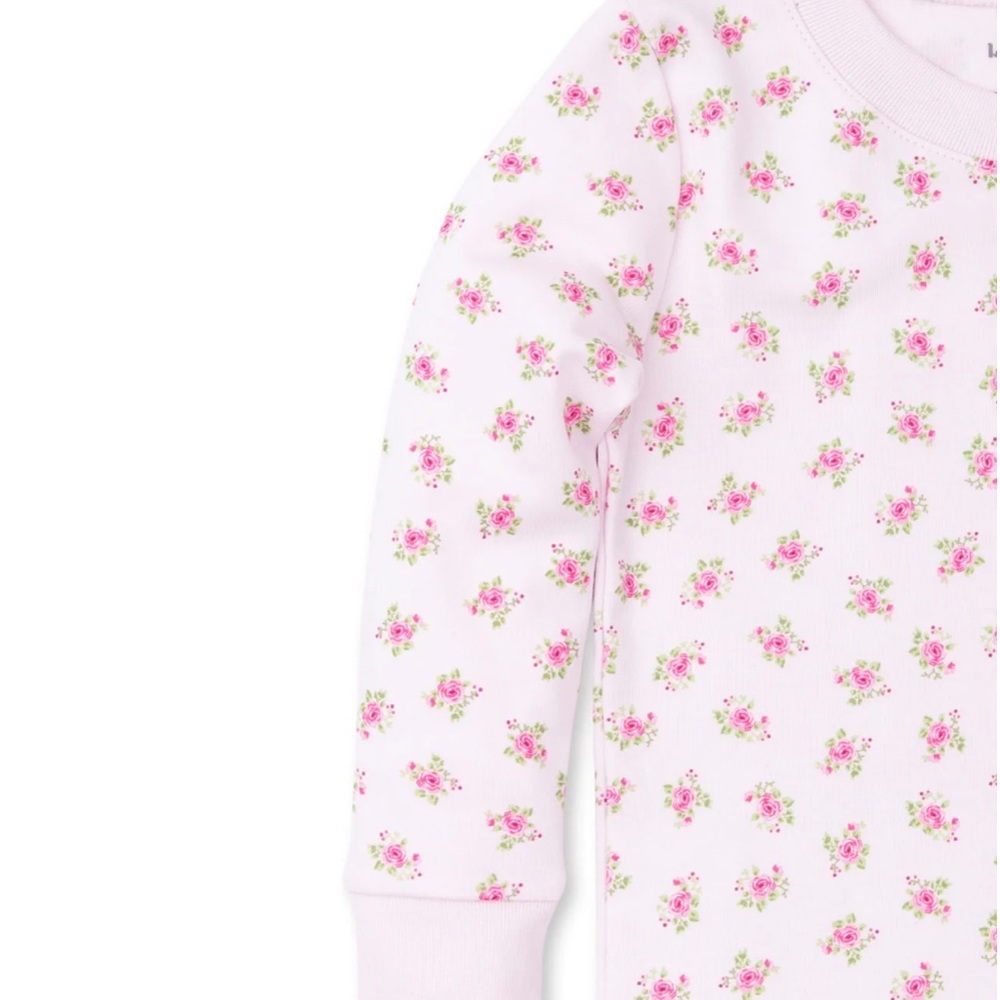 NWT Kissy Kissy Belle Rose 2 Piece Pajamas Pink Set Size 6Y - Picture 2 of 8